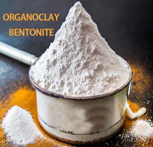 organophilic clay chemistry