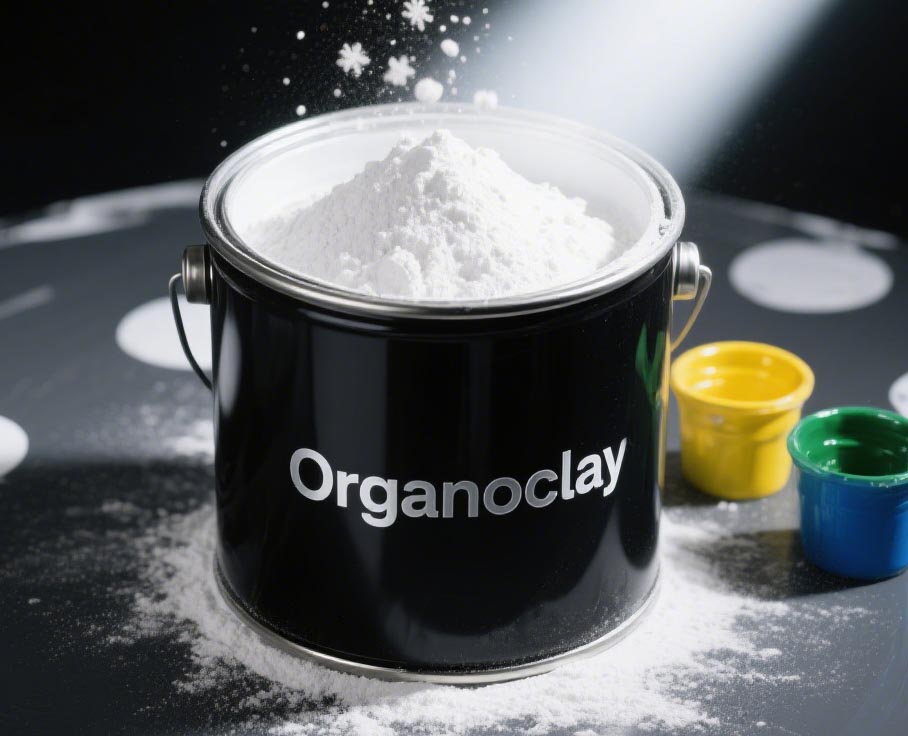 Organoclay pre-gel preparation