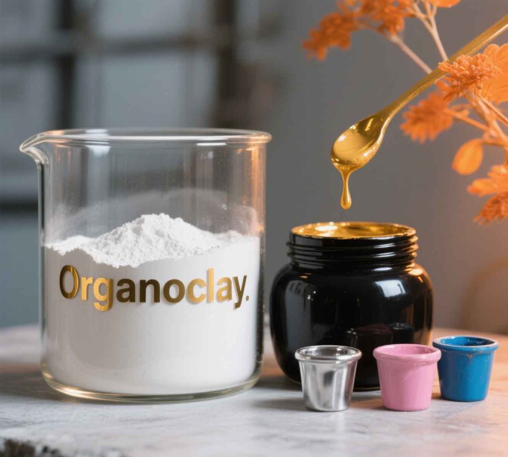 Organoclay for commercial applications