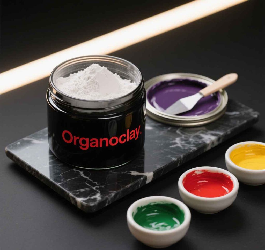 Organoclay for marine paints