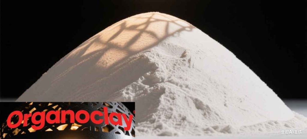 Organoclay for foundry coatings