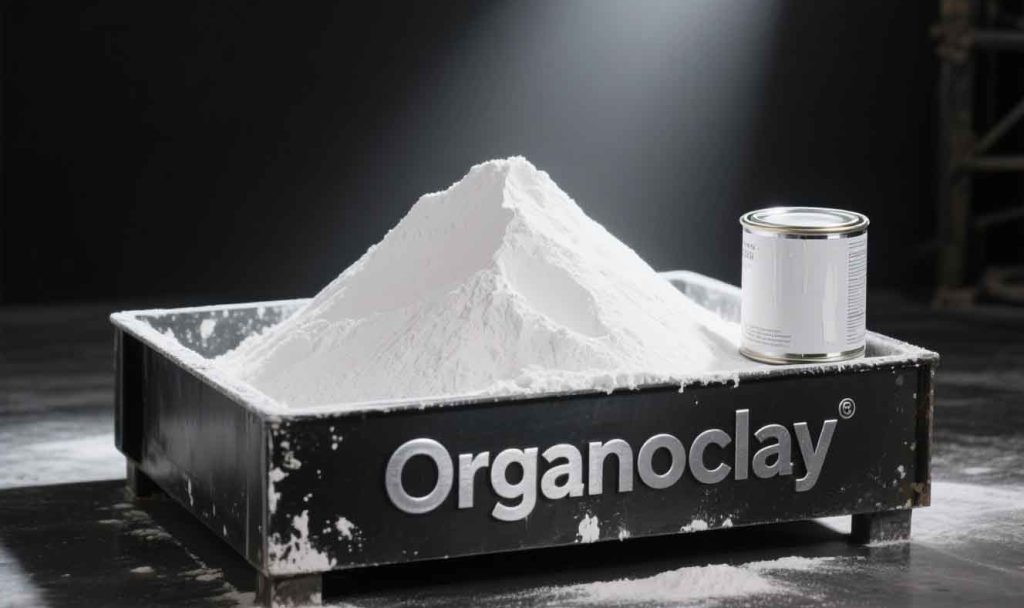 Organoclay for mineral oil mud applications