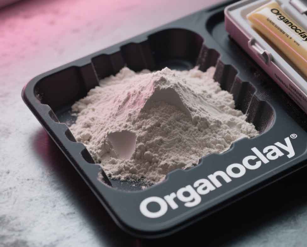 Organoclay suspending ability