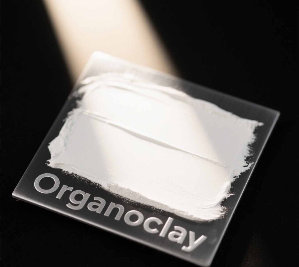 Organoclay dry powder addition type