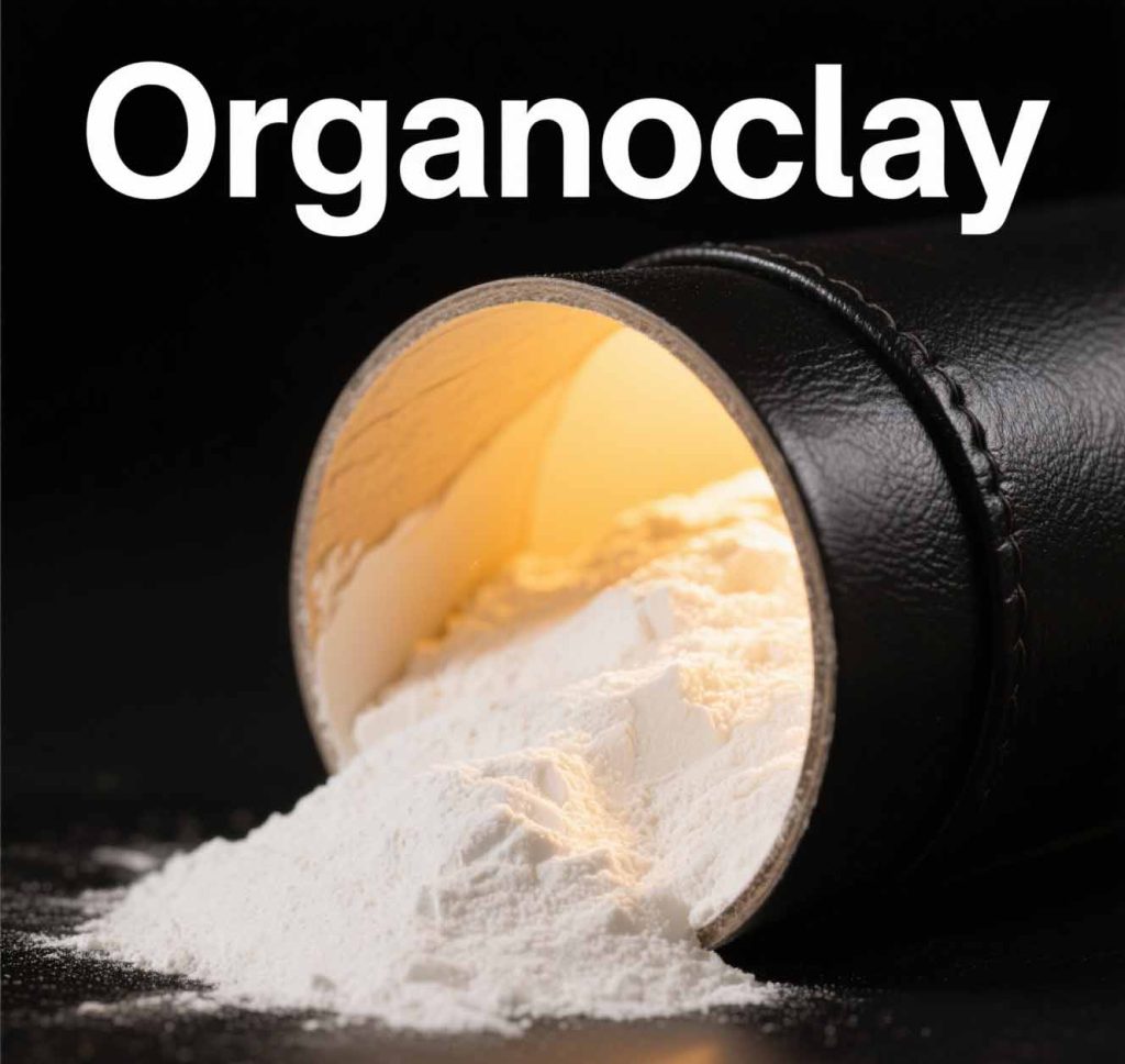 Organoclay for foundry binders