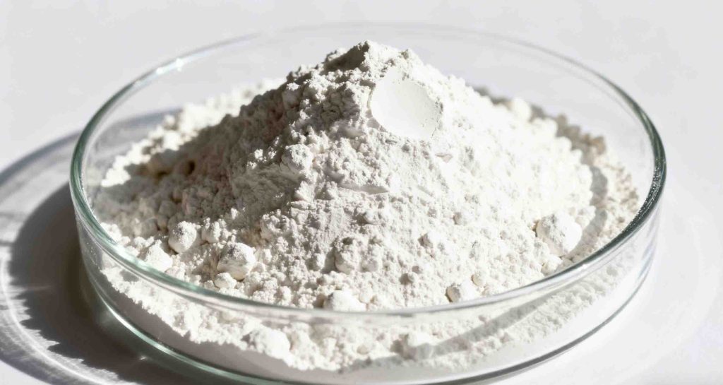 Dry processed organophilic bentonite clay
