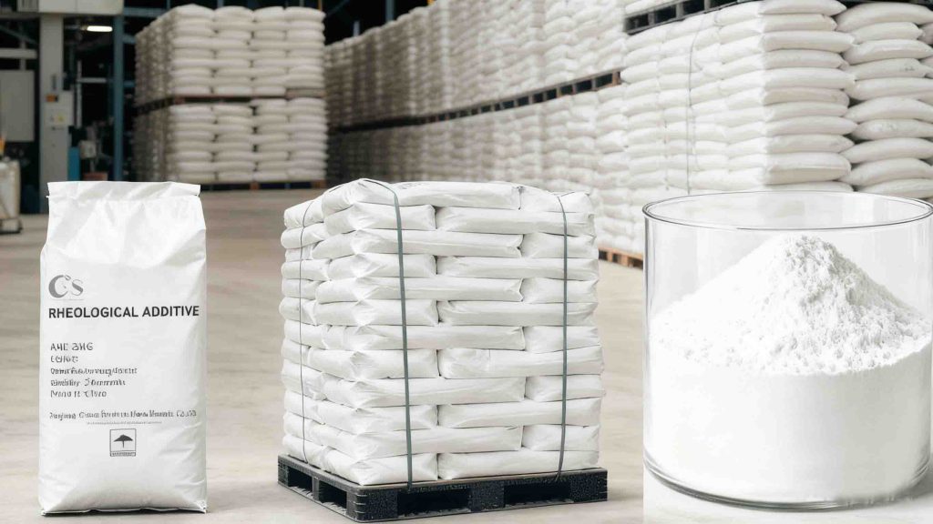 Dry processed organophilic bentonite clay